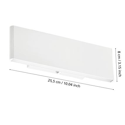 Eglo - LED Zidno svetlo 2xLED/5,4W/230V