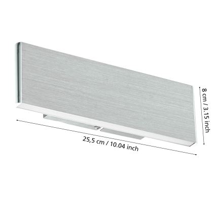 Eglo - LED zidno svetlo 2xLED/5,4W/230V