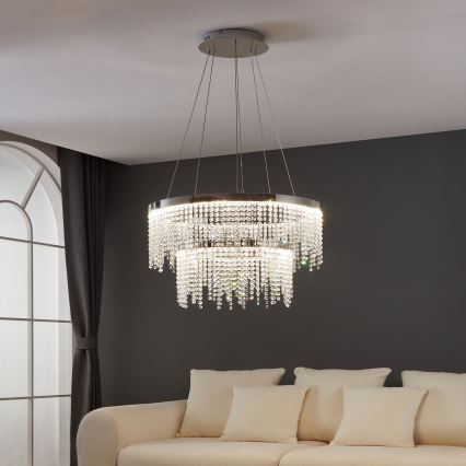 Eglo - LED prigušiva luster na sajli LED/45W/230V