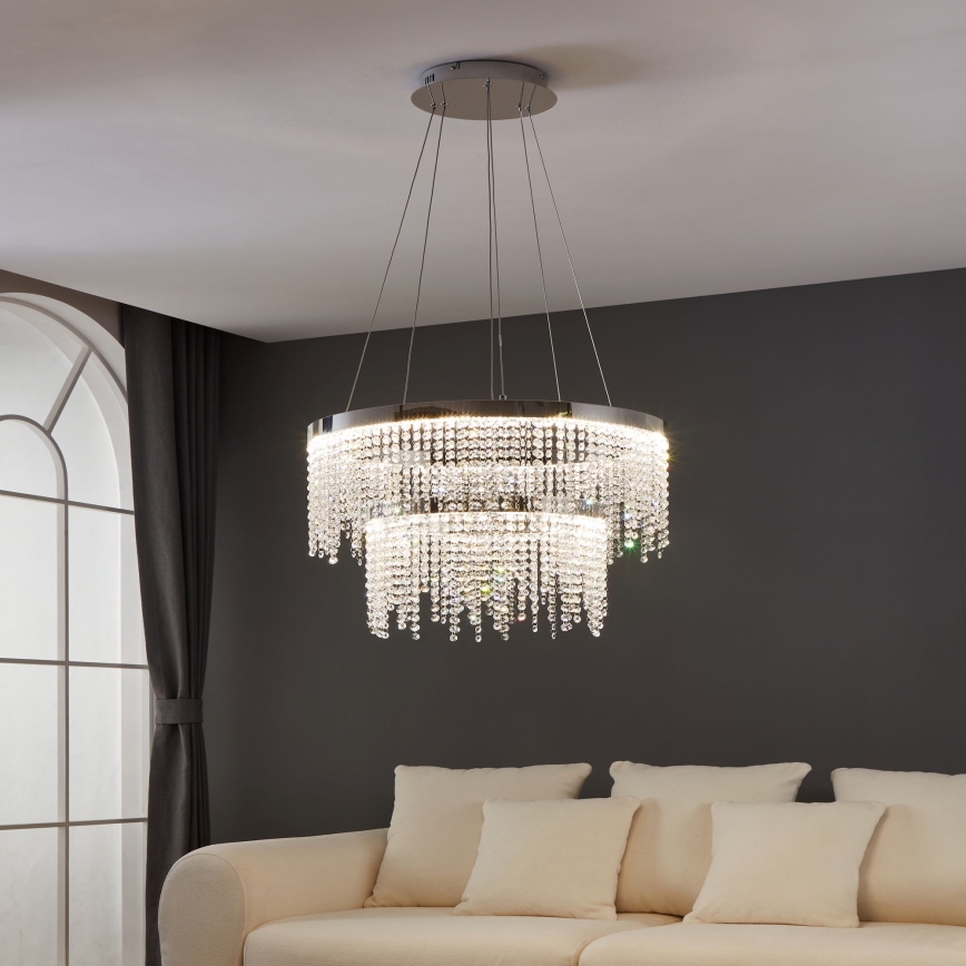 Eglo - LED prigušiva luster na sajli LED/45W/230V