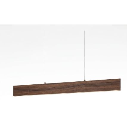 Eglo - LED prigušiva luster na sajli LED/21W/230V + LED/8,4W orah