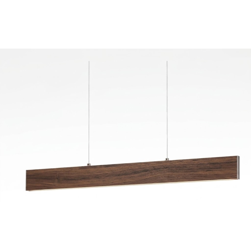 Eglo - LED prigušiva luster na sajli LED/21W/230V + LED/8,4W orah