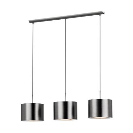Eglo 39353 - Luster na sajli SAGANTO 3xE27/60W/230V