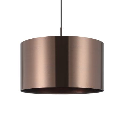 Eglo - Bakreni luster na sajli 1xE27/60W/230V