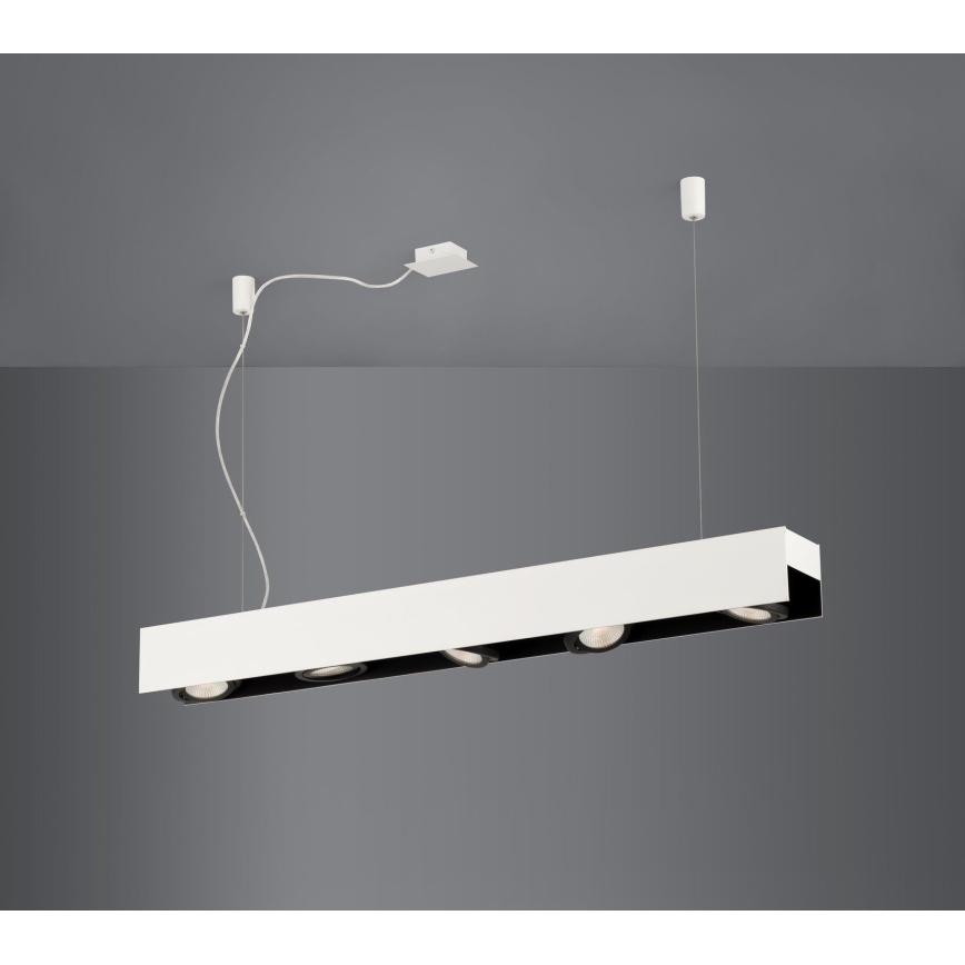 Eglo - LED prigušiva luster na sajli 5xLED/5,4W/230V