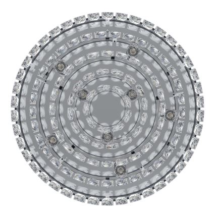 Eglo - Plafonsko svetlo 8xE14/40W/230V