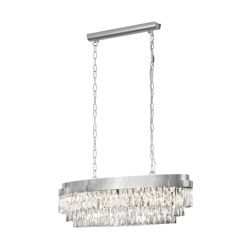 Eglo - Luster na lancu 10xE14/40W/230V sjajni hrom