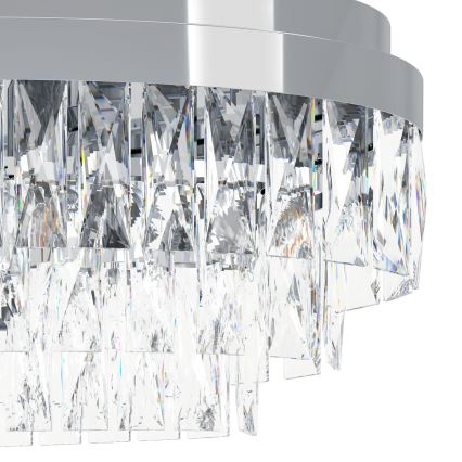 Eglo - Luster na lancu 10xE14/40W/230V sjajni hrom
