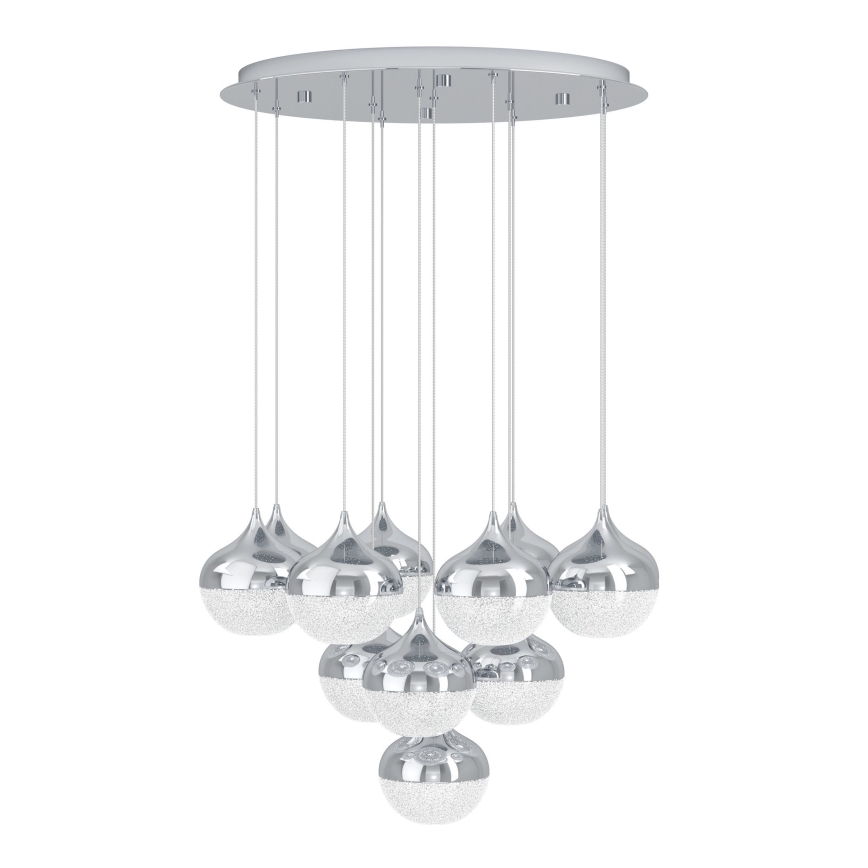 Eglo - LED prigušiva luster na sajli 10xLED/3,1W/230V