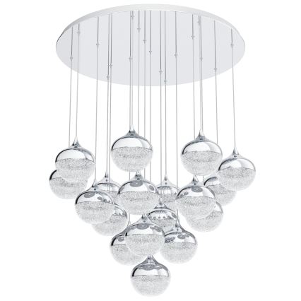 Eglo - LED prigušiva luster na sajli 18xLED/3,1W/230V