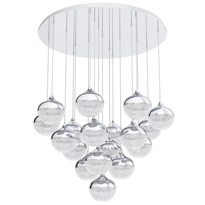 Eglo - LED prigušiva luster na sajli 18xLED/3,1W/230V