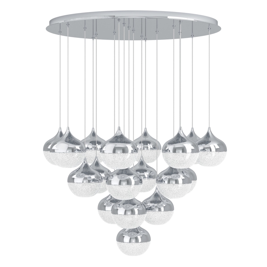Eglo - LED prigušiva luster na sajli 18xLED/3,1W/230V