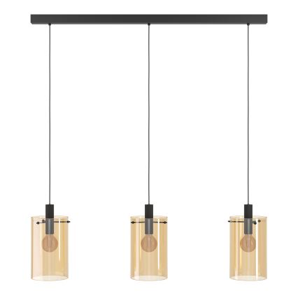 Eglo - Luster na sajli 3xE27/40W/230V