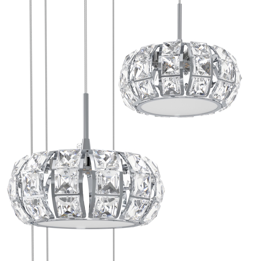 Eglo - LED prigušiva luster na sajli 17xLED/4,5W/230V