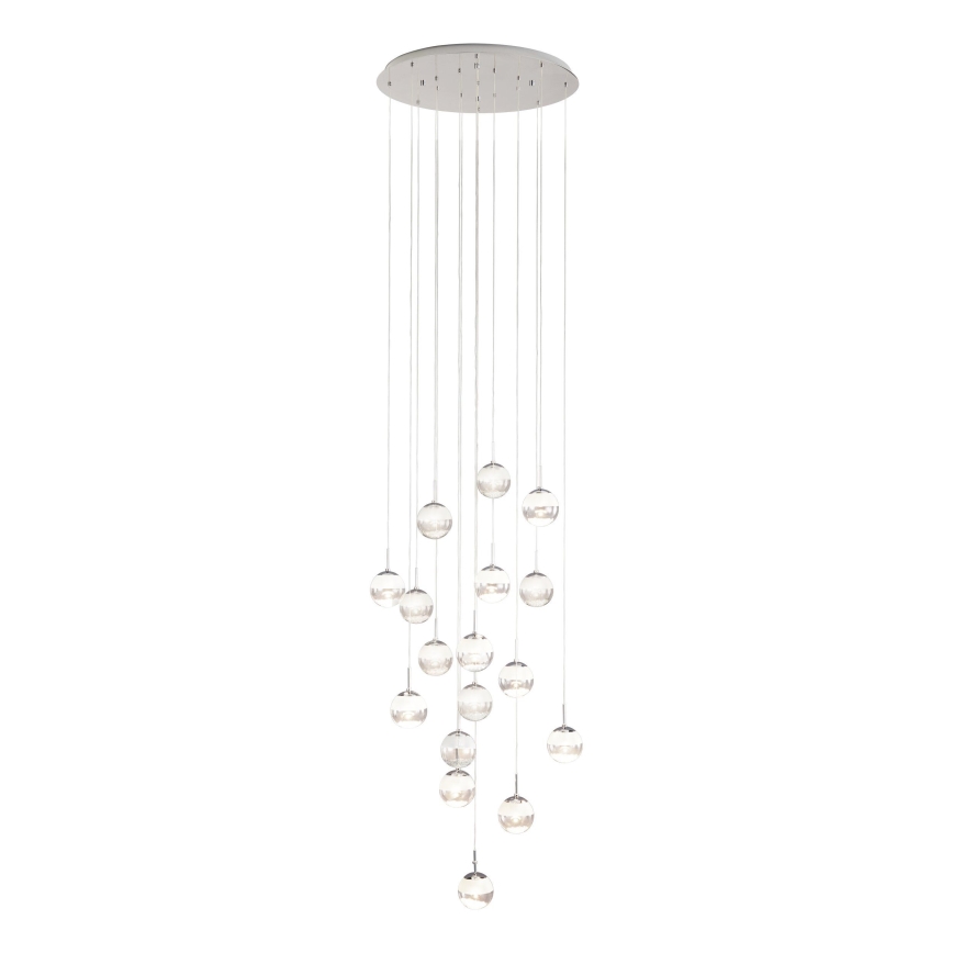 Eglo - LED prigušiva luster na sajli 17xLED/5W/230V