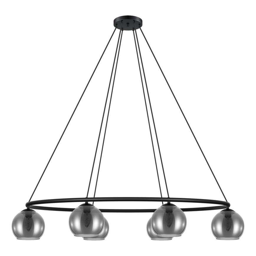 Eglo - Luster na sajli 6xE14/25W/230V