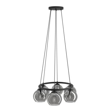 Eglo - Luster na sajli 6xE14/25W/230V