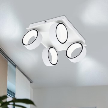 Eglo 39587 - LED spot svetiljka ALBARIZA 4xLED/4,6W/230V