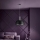 Eglo 39588 - Luster na sajli MONTE FUERTE 3xE27/10W/230V crna