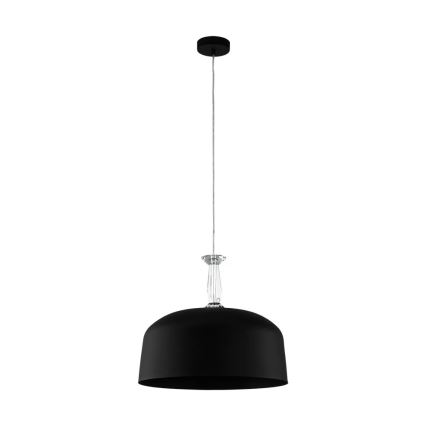 Eglo 39588 - Luster na sajli MONTE FUERTE 3xE27/10W/230V crna