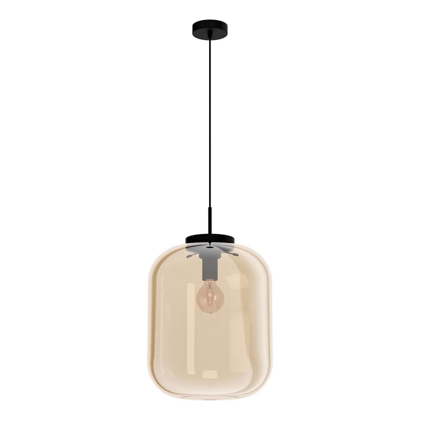 Eglo - Luster na sajli 1xE27/40W/230V prečnik 35 cm bež