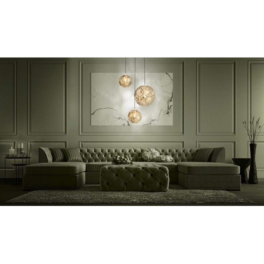 Eglo - Luster na sajli 3xE27/60W/230V