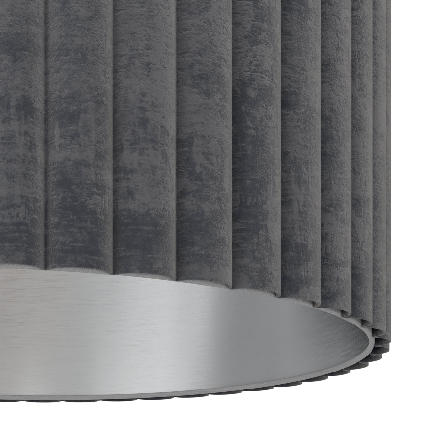 Eglo - Luster na sajli 1xE27/40W/230V siva