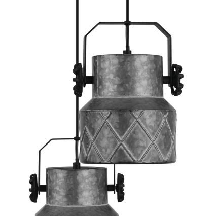 Eglo 39856 - Plafonski luster HILCOTT 5xE27/40W/230V