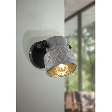 Eglo 39868 - Zidna svetiljka HILCOTT 1xE27/40W/230V