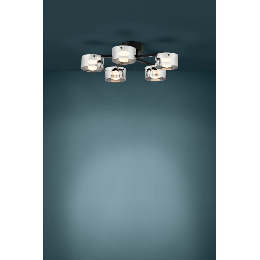 Eglo - LED prigušiva plafonska svetiljka 5xLED/5,4W/230V