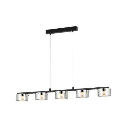 Eglo - LED prigušiva luster na sajli 5xLED/5,4W/230V