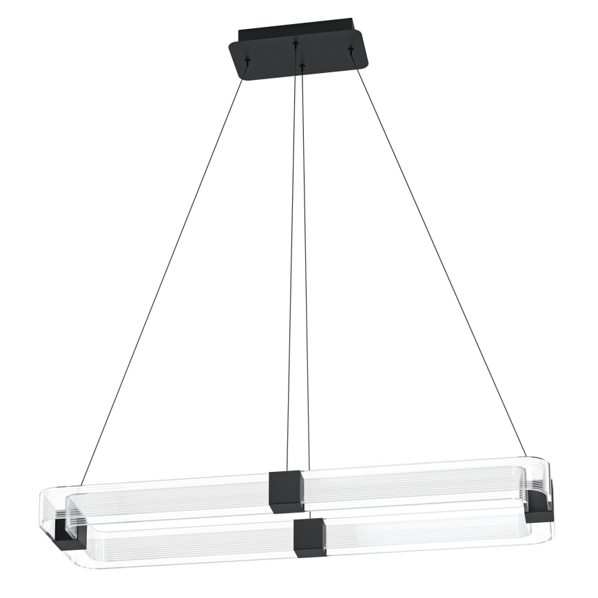 Eglo - LED prigušiva lampa na sajli LED/39,2W/230V 3000K crna