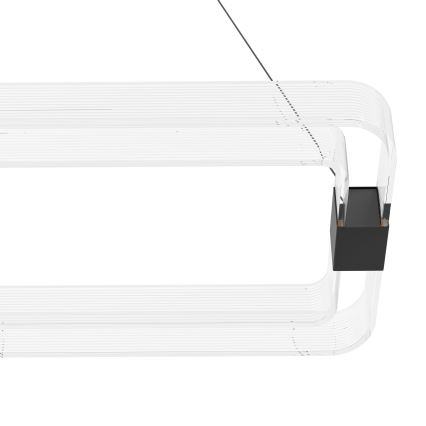 Eglo - LED prigušiva lampa na sajli LED/39,2W/230V 3000K crna