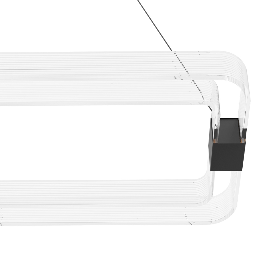 Eglo - LED prigušiva lampa na sajli LED/39,2W/230V 3000K crna
