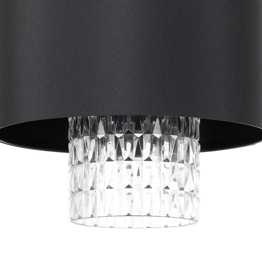 Eglo - Luster na sajli 1xE27/40W/230V crni