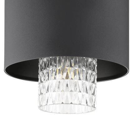 Eglo - Luster na lanku 3xE27/40W/230V crna
