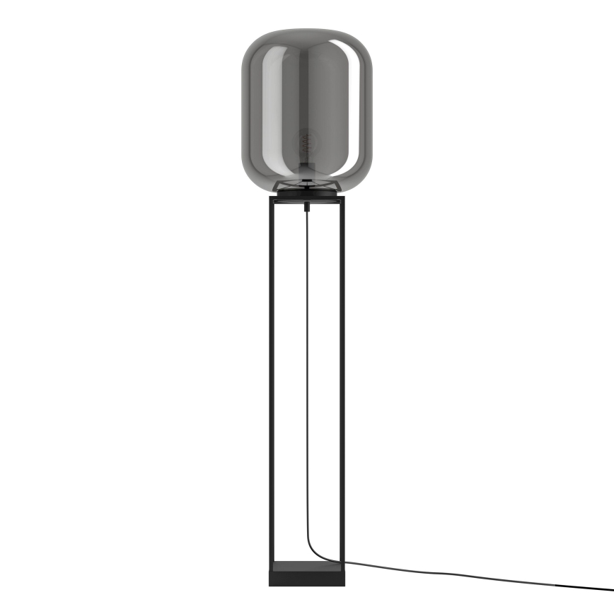 Eglo - Podna lampa 1xE27/40W/230V dimljena