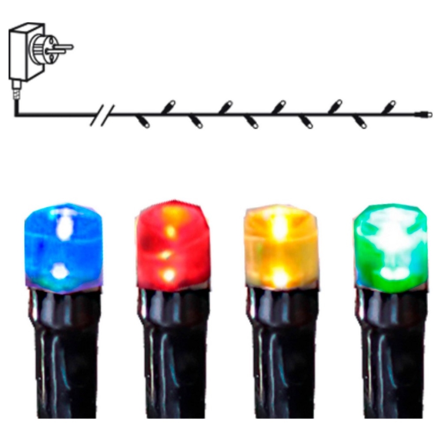 Eglo - LED spoljašnja girlanda 80xLED, 8 m, IP44, višebojna