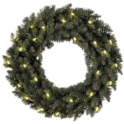 Eglo - LED Spoljašnji božićni venac 30xLED/0,064W/3,4/3V IP44