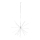 Eglo 411063 - LED božićna dekoracija FIREWORK 60xLED/0,06W/3xAA prečnik 26 cm