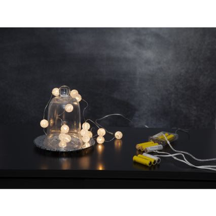 Eglo - LED Božićna svetla 15xLED/3xAA 1,4m