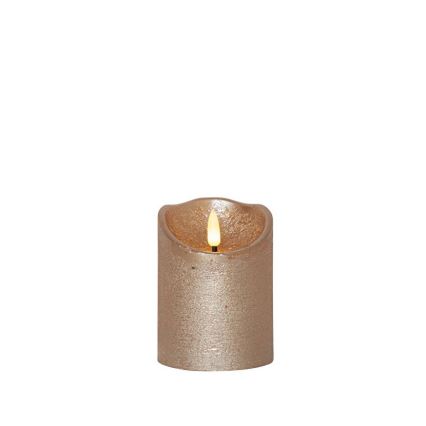 Eglo 411498 - LED sveća FLAMME RUSTIC LED/2xAA zlatna