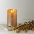 Eglo 411499 - LED sveća FLAMME RUSTIC LED/2xAA zlatna