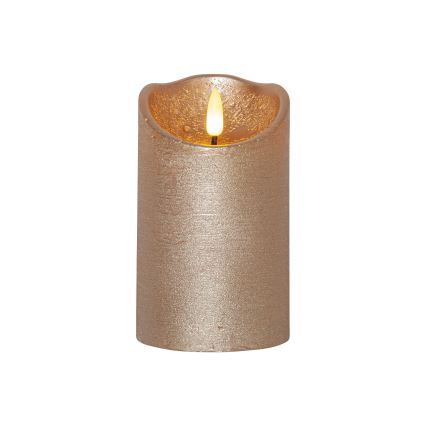 Eglo 411499 - LED sveća FLAMME RUSTIC LED/2xAA zlatna