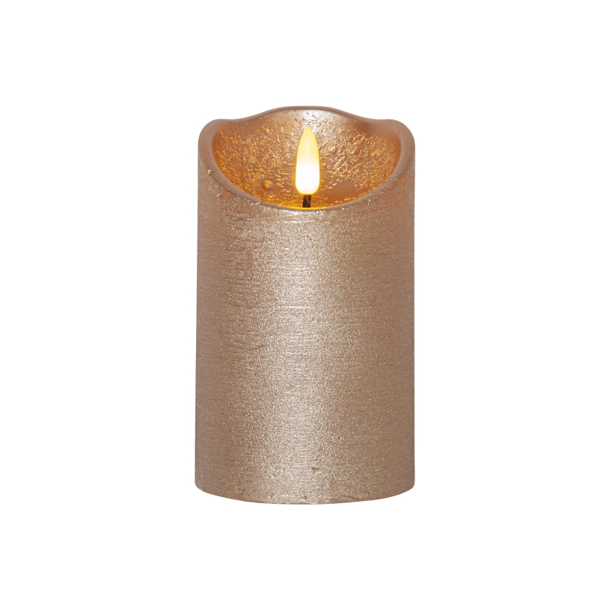 Eglo 411499 - LED sveća FLAMME RUSTIC LED/2xAA zlatna