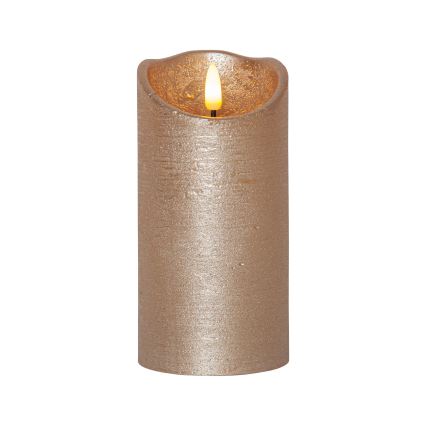 Eglo 411501 - LED Božićna dekoracija FLAME LED/0,03W/2xAA zlatna