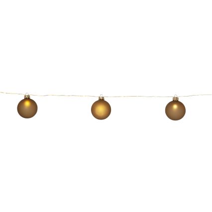 Eglo 411557 - LED lanac BLISS 22xLED/3xAA 2,6m toplo bela