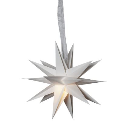 Eglo 411565 - Božićna dekoracija DECEMBER zvezda 35 cm siva