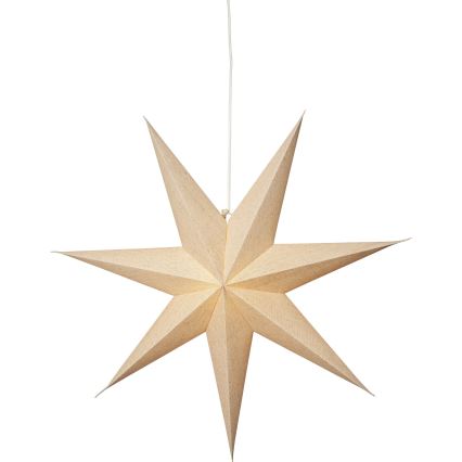 Eglo 411576 - Božićna dekoracija ÉTOILE zvezda 35 cm bež