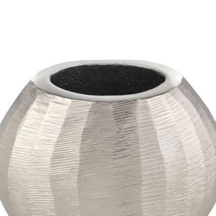 Eglo - Metalna vaza 9,5x11 cm mat hrom